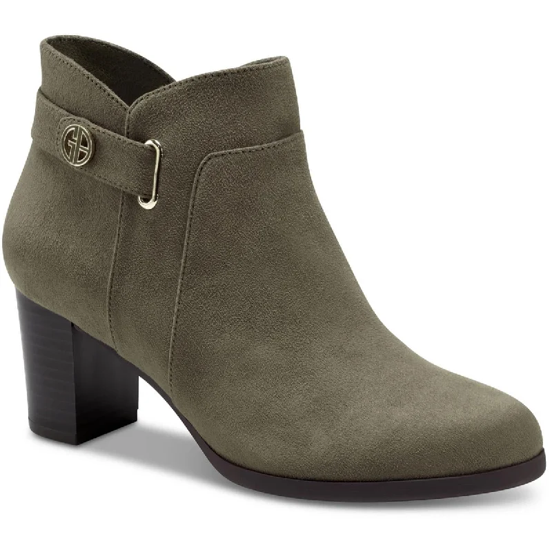 ARTEMY Womens ZIPPER SHORT Ankle Boots Moccasin Soft - Sole Style  
