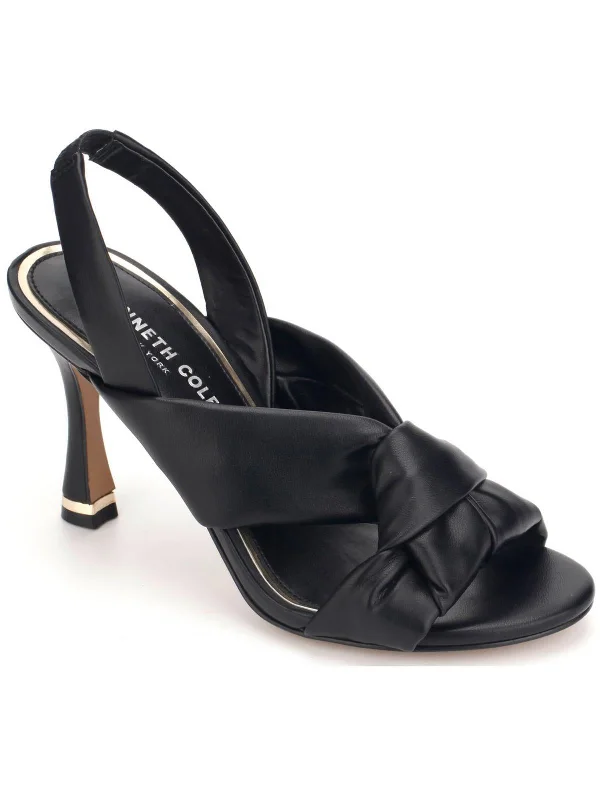 Blanche  Womens Dressy Slip On Heels Inflatable Shoe Look 