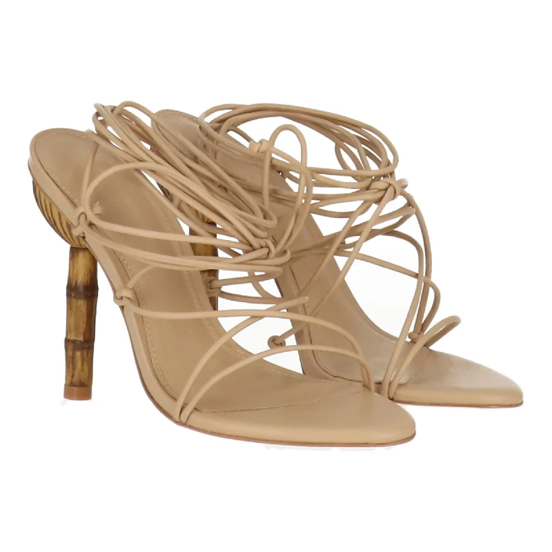 Cult Gaia Womens Sand Sandals Comfortable Derby Style  