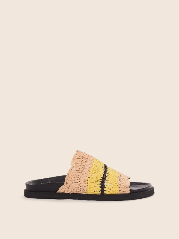 Delphi Yellow Sandal Victorian - Era Boot Style  