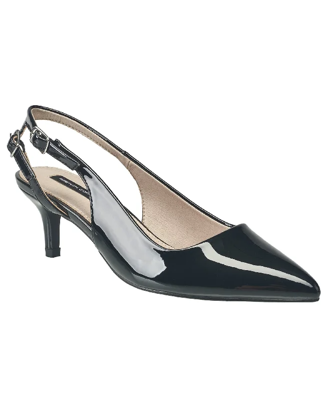 French Connection Women's Vichy Double Strap Slingback Ivy League - Inspired Derby Look French Connection Women's Vichy Double Strap Slingback Ivy League - Inspired Derby Look