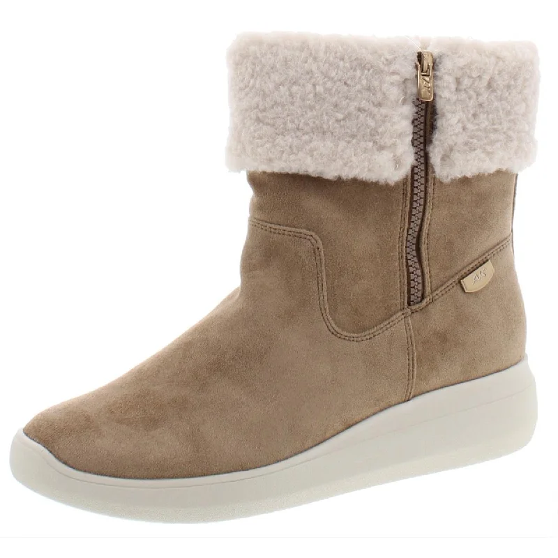 Frizby Womens Faux Fur Cold Weather Booties Hip - Hop Sneaker Style  