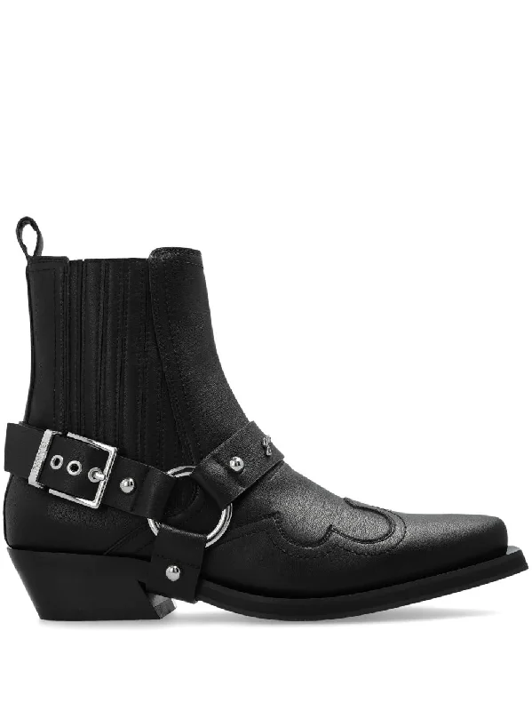 Ganni Women's Boots Minimalist Sneaker Style  