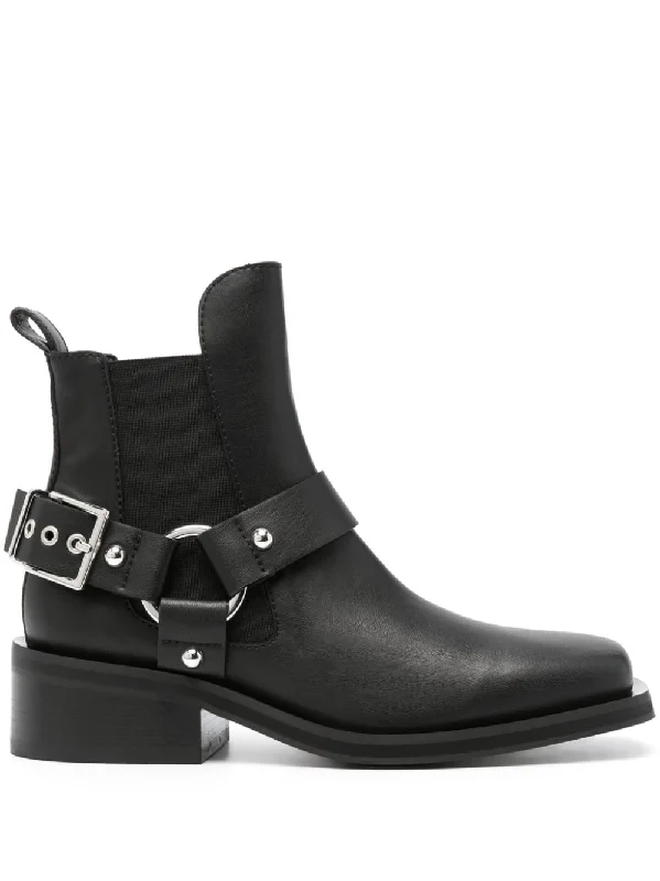 Ganni Women's Boots Artisan - Crafted Loafer Style  