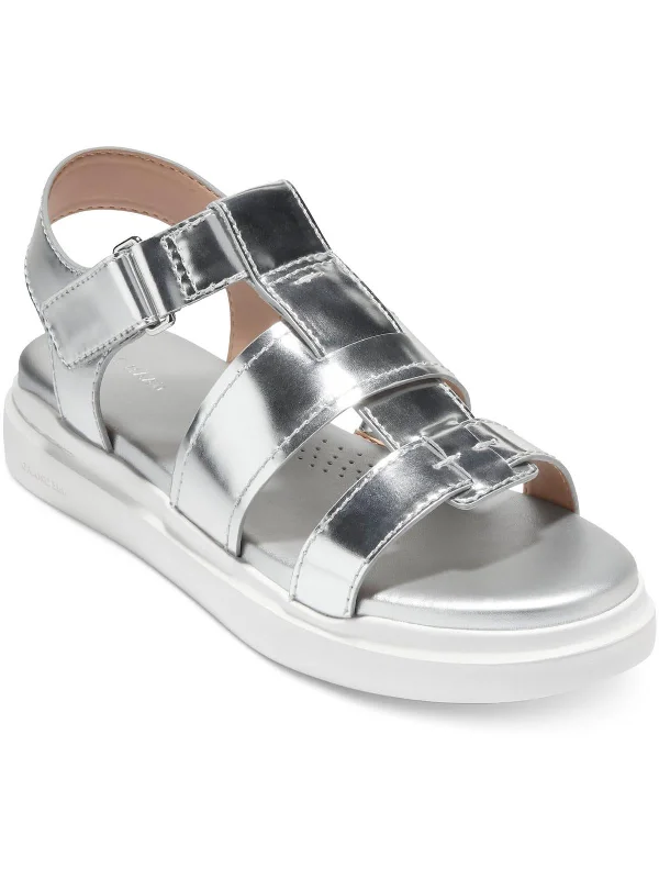 Grandpro Rally Fisherman Sandal Womens Metallic Adjustable Sport Sandals Ivy League - Inspired Derby Look Grandpro Rally Fisherman Sandal Womens Metallic Adjustable Sport Sandals Ivy League - Inspired Derby Look