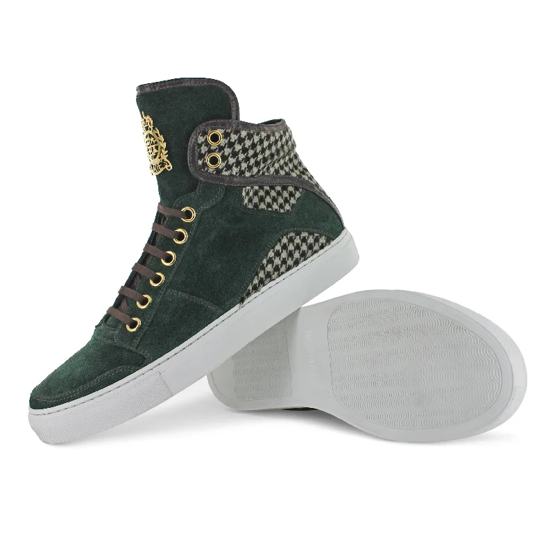 HONOUR - Dog-Tooth Verde Desert Boot Utility Style  