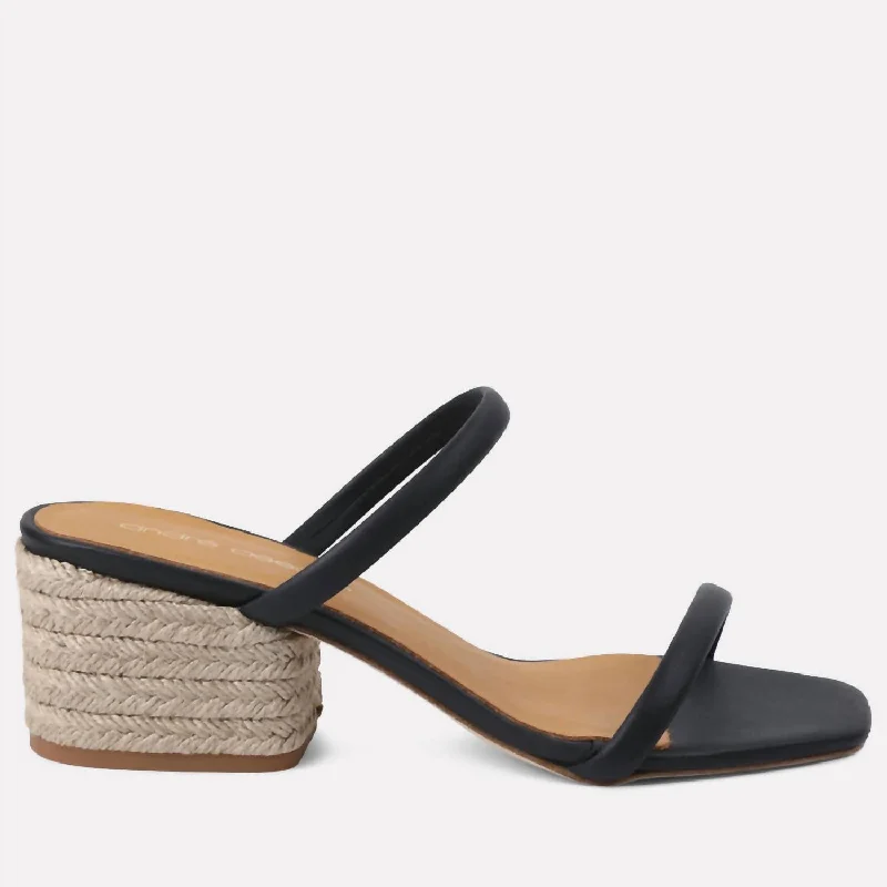Joie Espadrille Heel In Black Hip - Hop Sneaker Style  