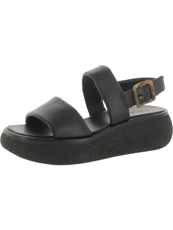 Laguna Womens Faux Leather Ankle Strap Suede Desert Boot 