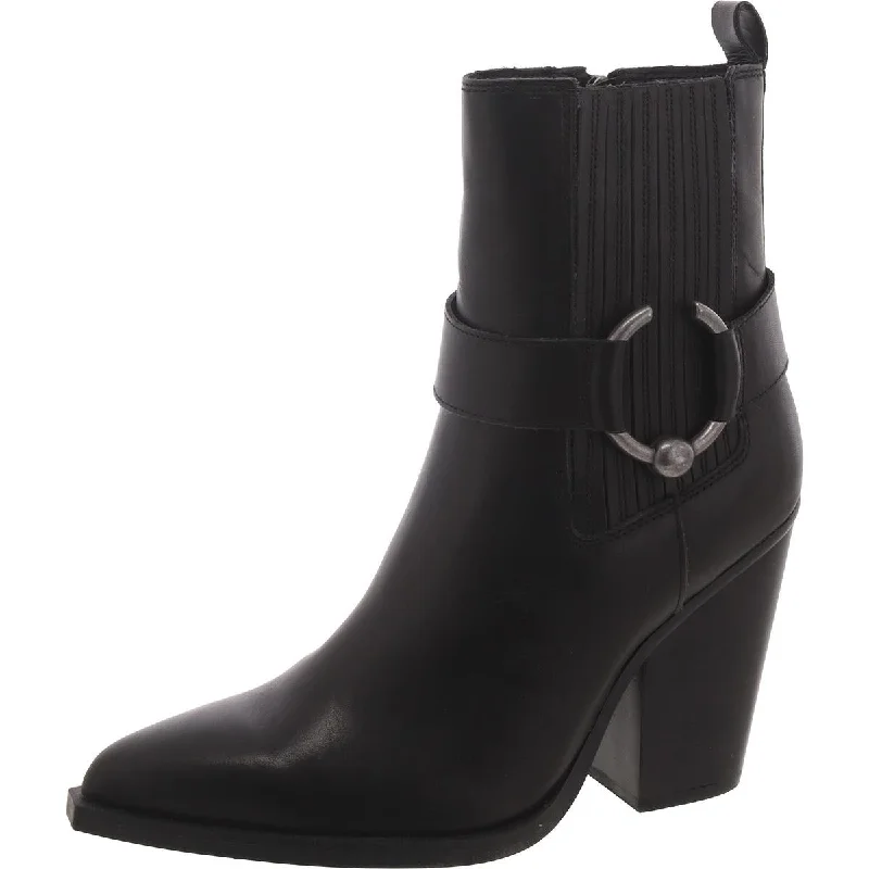 Lakelynn Womens Buckle Mid-Calf Boots Blue Coast Loafer Aesthetic 