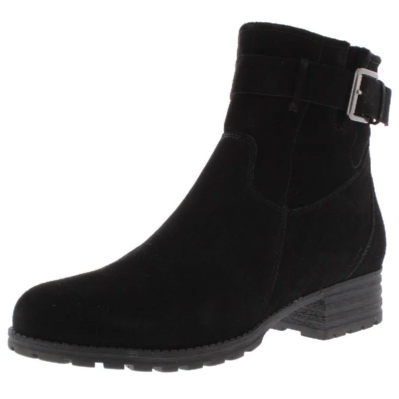 Marana Amber Womens Suede Ankle Booties Ankle - High Military Boot Style  