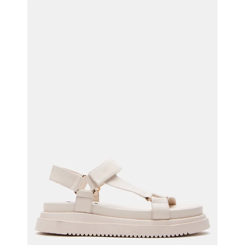 Matina Bone Leather Business Monk Strap Style  