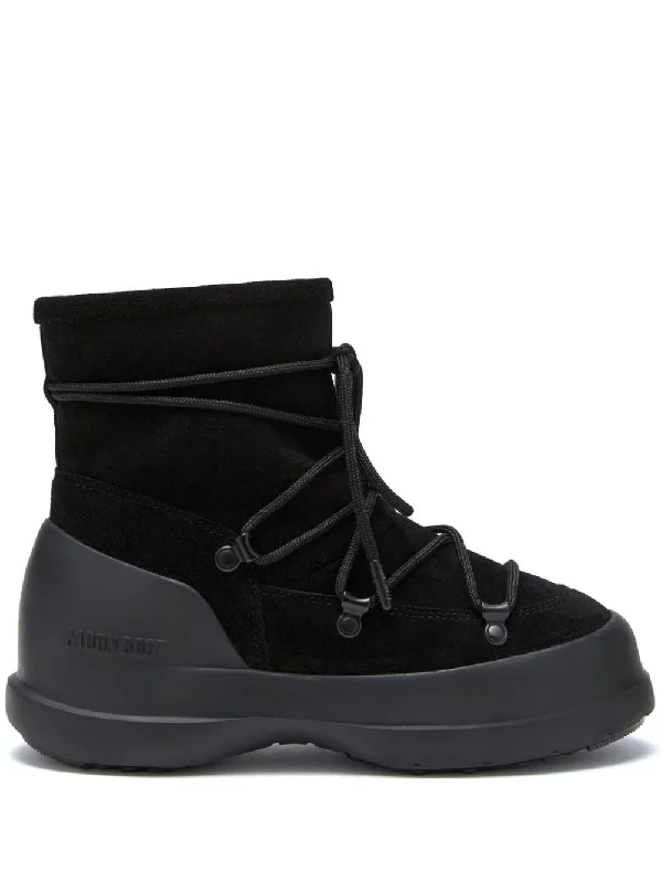 Moon Boot Capsule Women's Boots British Gentleman Oxford Style  