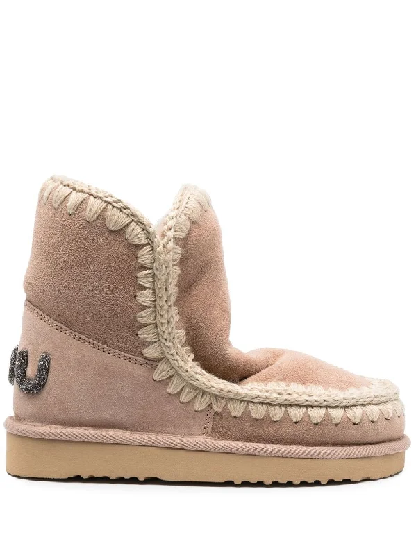 Mou Women's Boots Camel Neon - Accent Sneaker Look  