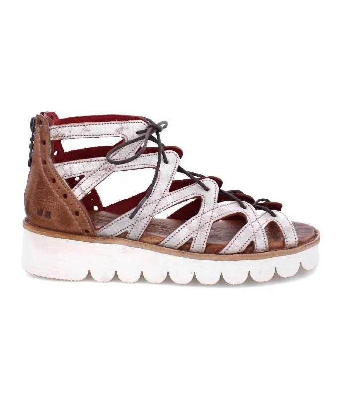 Shirin Ii In Nectar Lux Two - Tone Shoe Design  