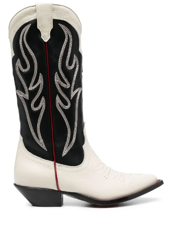 Sonora Women's Boots Upcycled Shoe Look  