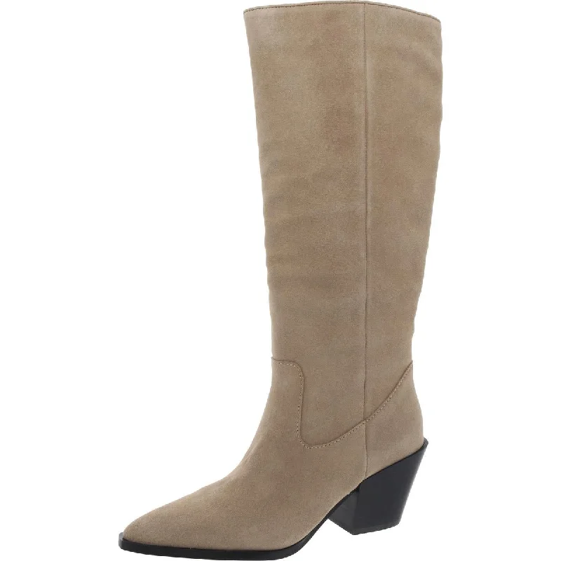 Tara Womens Solid Pull On Knee-High Boots Strap - Up Sandal Resort Style  