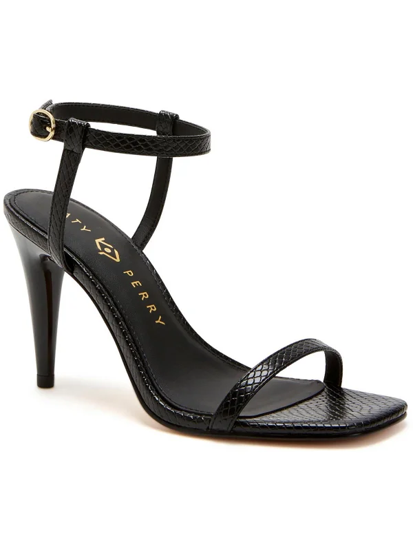 Womens Faux Leather Ankle Strap Slingback Sandals Retro Basketball Sneaker Design  