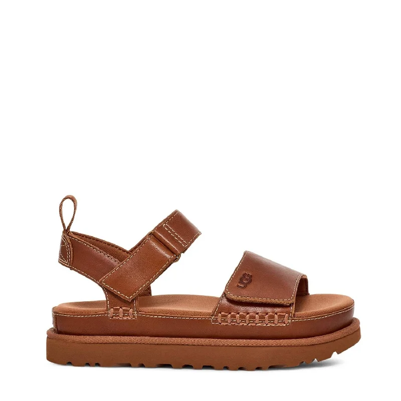 Women's Goldenstar Sandal In Tan Dressy Chelsea Boot Style 