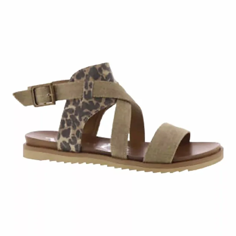 Women's Jayla Sandals In Tan Chunky Platform Sneaker Style  