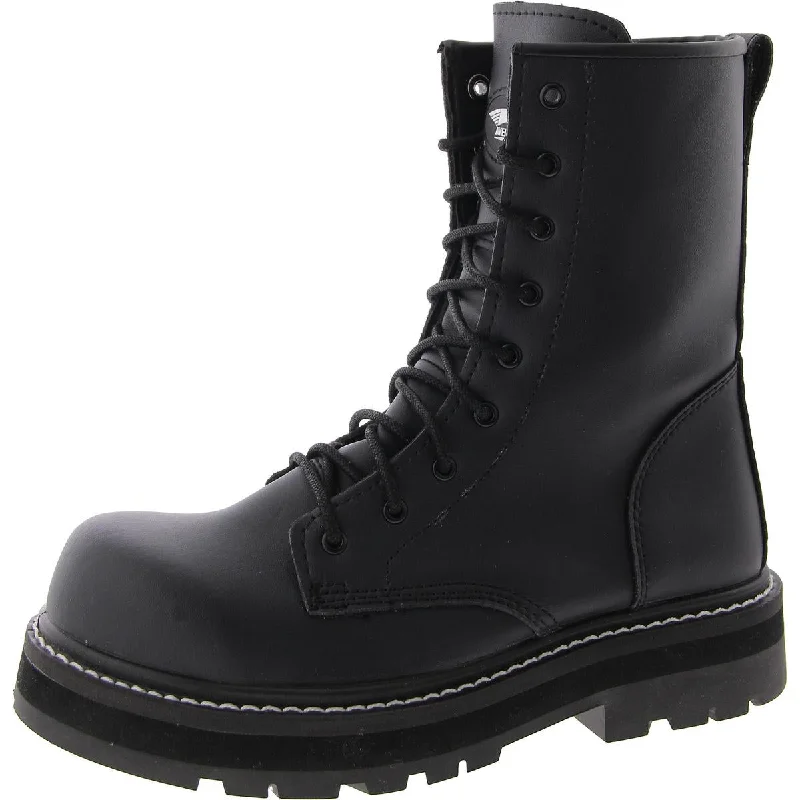 Womens Lace Up Platform Combat & Lace-Up Boots Hemp - Material Shoe Style  