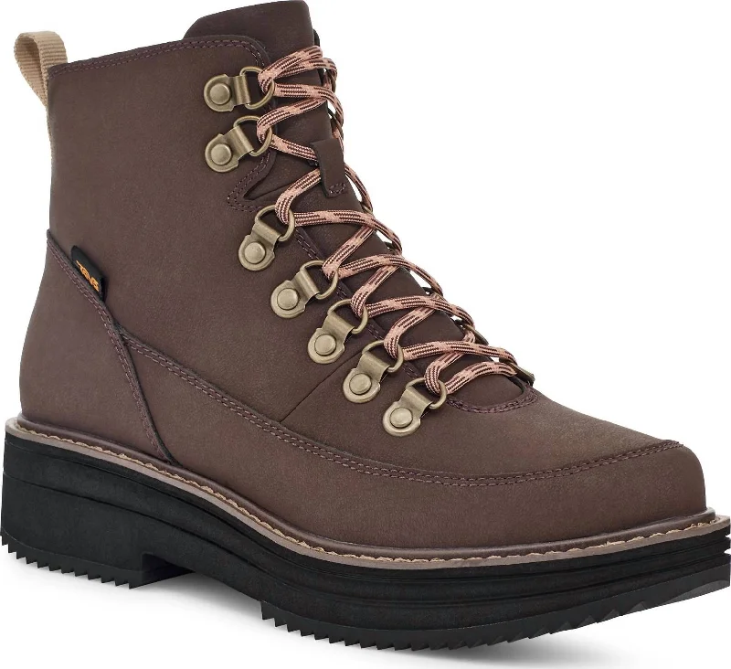 Women's Midform Boot In Bracken Embroidered Cowboy Boot Design  