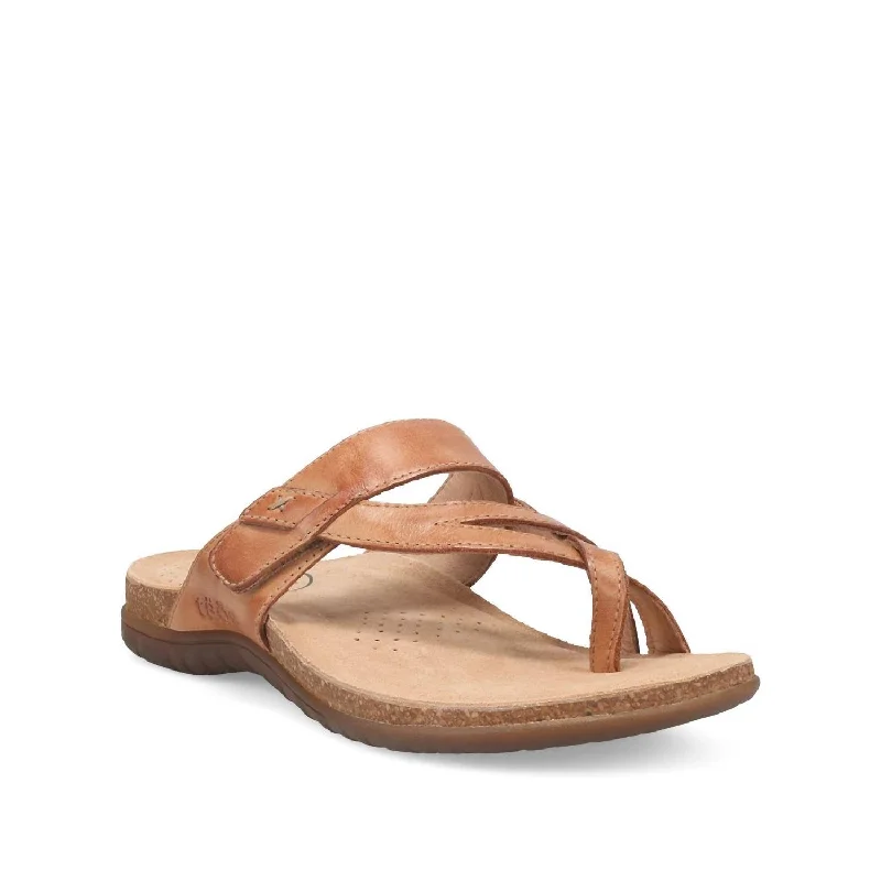 Women's Perfect Sandal In Tan Buckle -