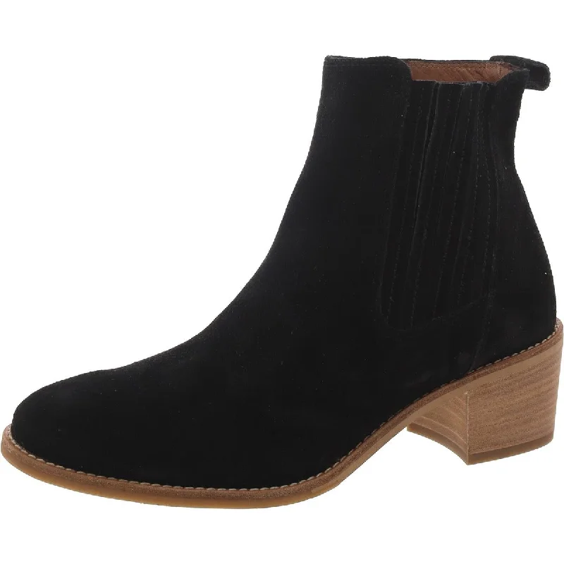Womens Suede Comfort Ankle Boots Strap - Up Sandal Resort Style  