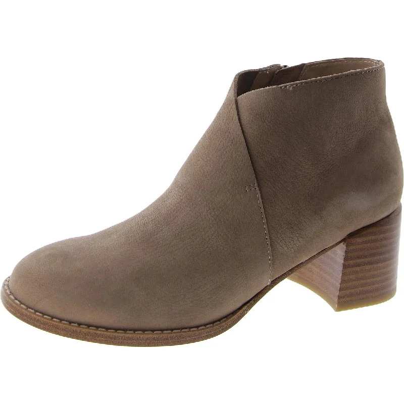 Womens Zp Leather Shooties Chunky Platform Sneaker Style  