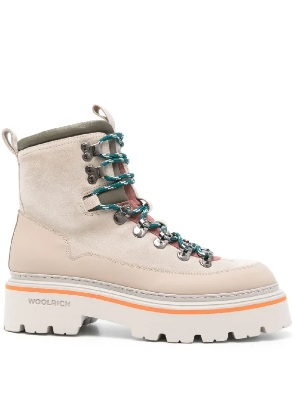 Woolrich Women's Boots Leather Driving Shoe Style  